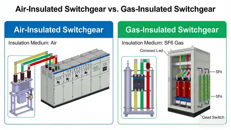 Sự khác biệt giữa thiết bị chuyển mạch AIS và GIS là gì?